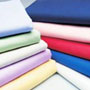Percale crib sheets in brights and pastels